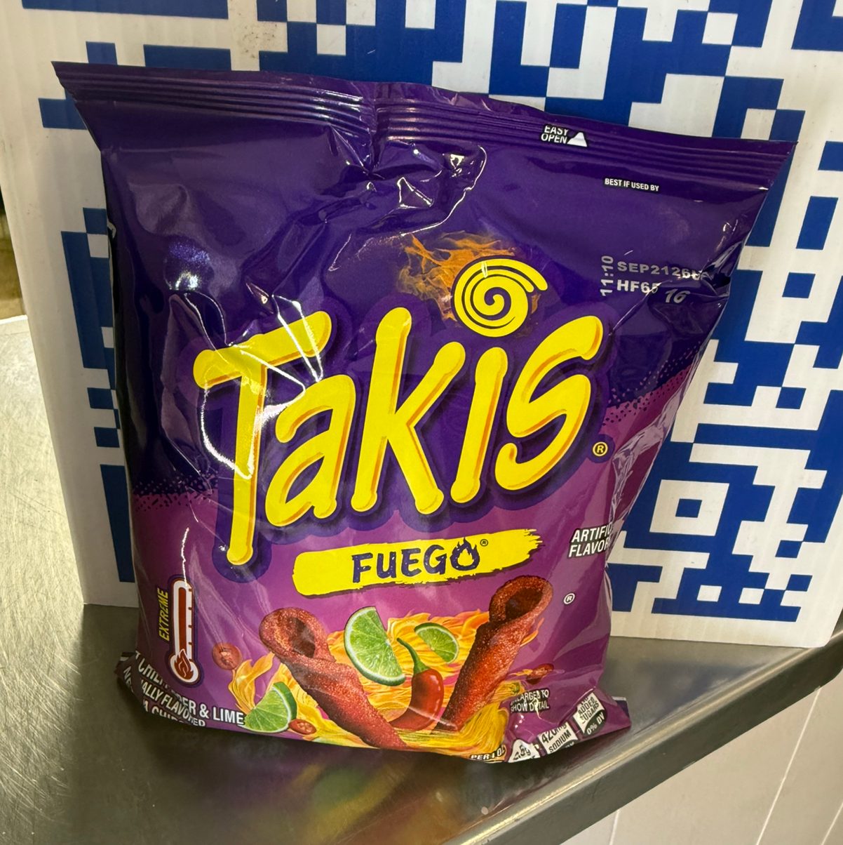 Takis Fuego.