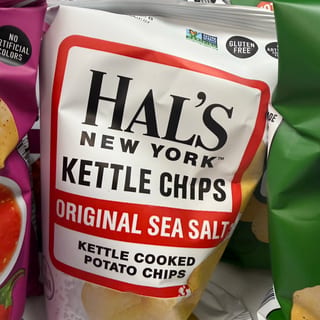 Hal’s New York original Sea Salt, Kettle Potato Chips