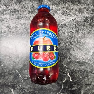 Mr. Pure Apple Cranberry, 32 Oz