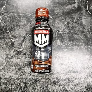Muscle Milk 40 Grams Protein 1 Gram Sugar Knockout Choc. 14 Oz