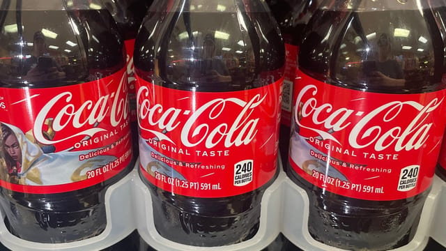20 OZ Coke Bottle.