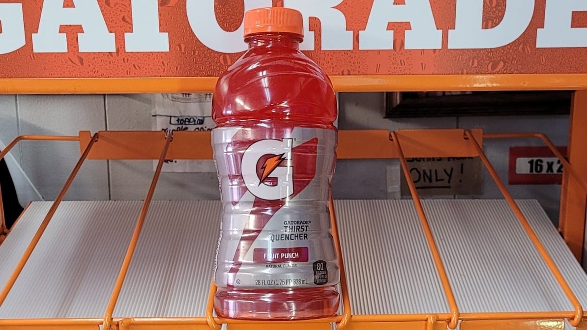 Gatorade Fruit Punch 28 Ounce.