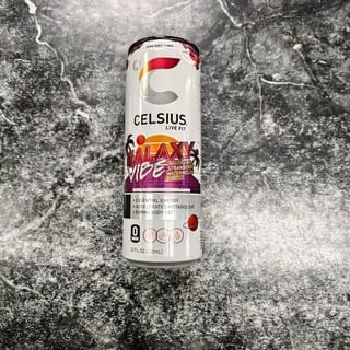 Celsius Galaxy Vibe Sparkling Strawberry Watermelon 12 Oz