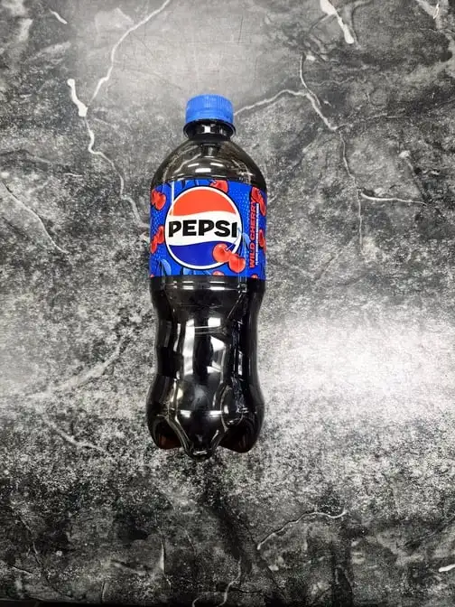 Cherry Pepsi 20oz Bottle.