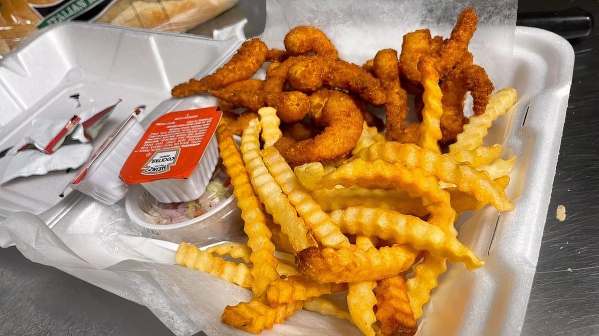 21 Piece Shrimp Basket.