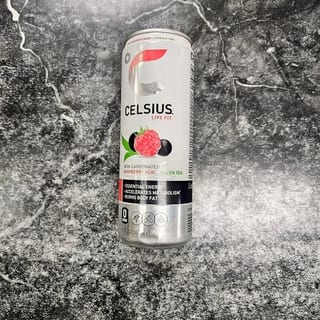 Celsius Raspberry Acai + Green Tea 12 Oz