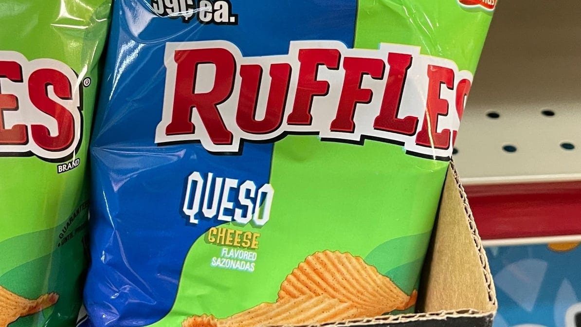 Ruffles Queso Cheese.