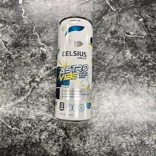Celsius Astro Vibe Sparkling Blue Razz 12 Oz