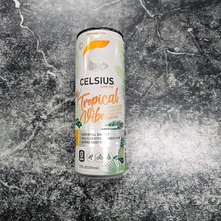 Celsius Tropical Vibe Sparkling Starfruit Pineapple 12 Oz