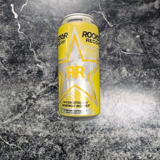 Rockstar Recovery Lemonade Hydration Energy Boost 16oz