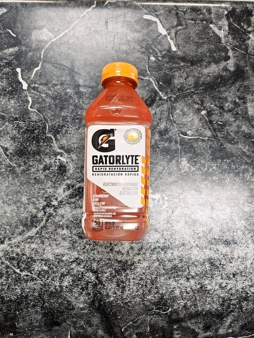 Gatorlyte Rapid Rehydration Strawberry Kiwi.