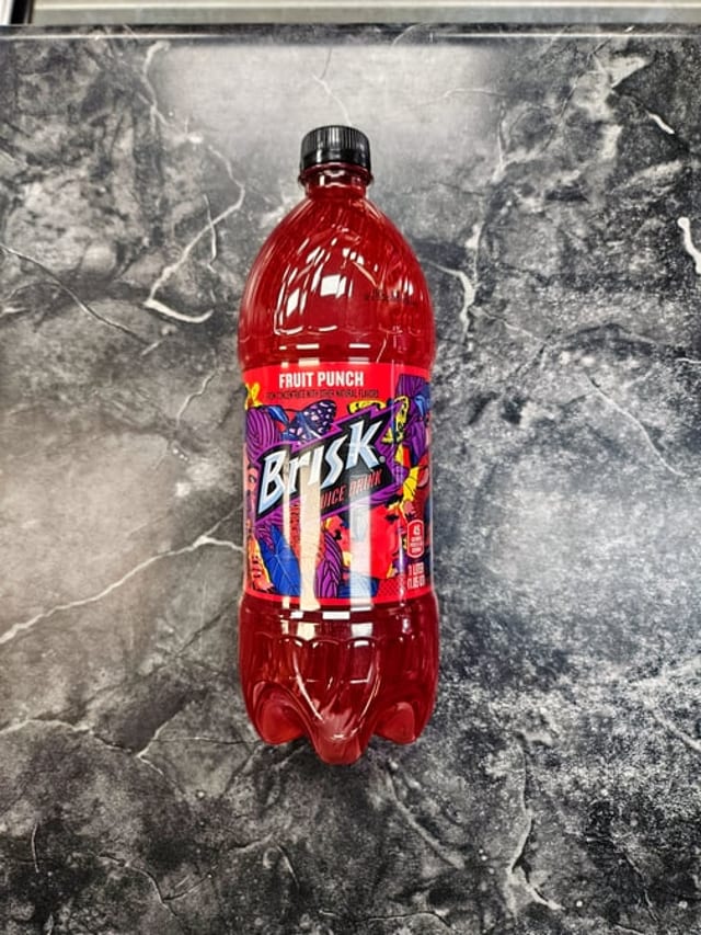 Brisk Iced Tea - Fruit Punch.