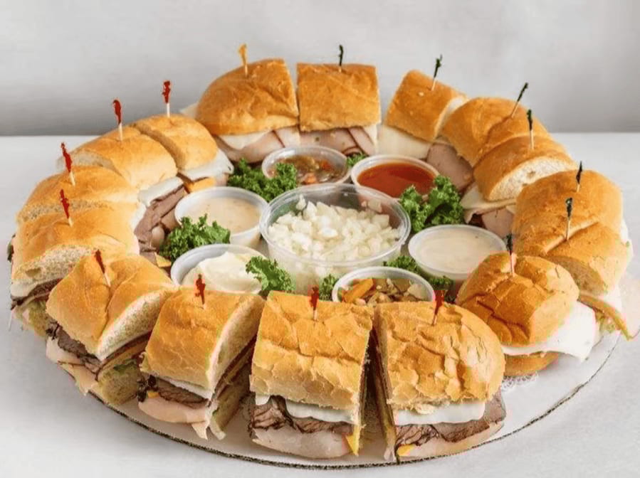 16 Piece "Party Submarine Tray" (Serves 8).