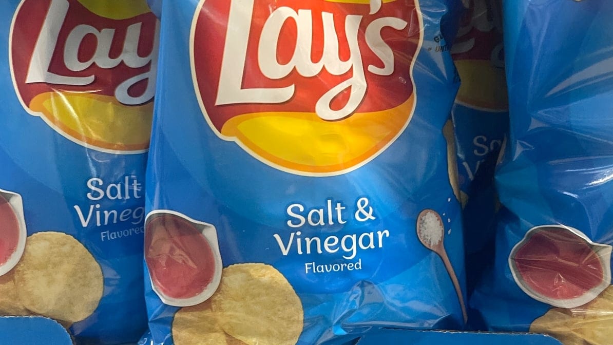 Lay’s Salt & Vinegar Chips.