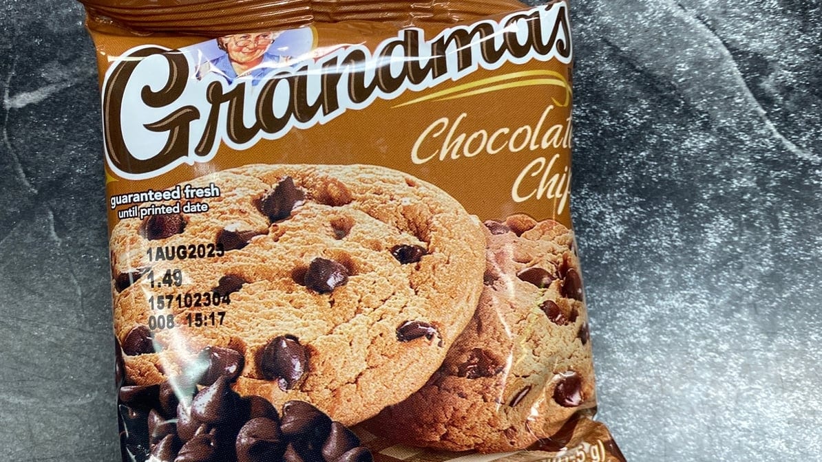 Grandmas Cookies Chocolate Chip.