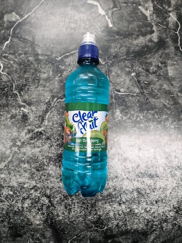 Clear Fruit Water Kiwi Strawberry.