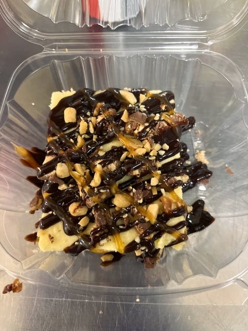 Snickers Cheesecake.