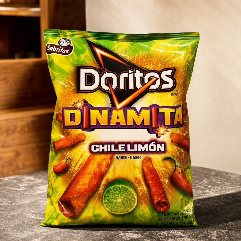Doritos Dinamita Chile Limon.