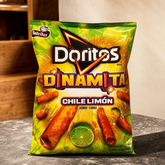 Doritos Dinamita Chile Limon.