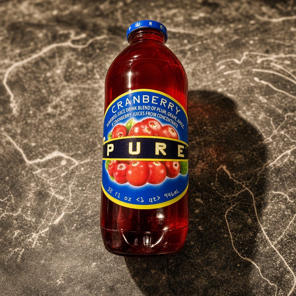 Mr. Pure Cranberry, 32 Ounce.