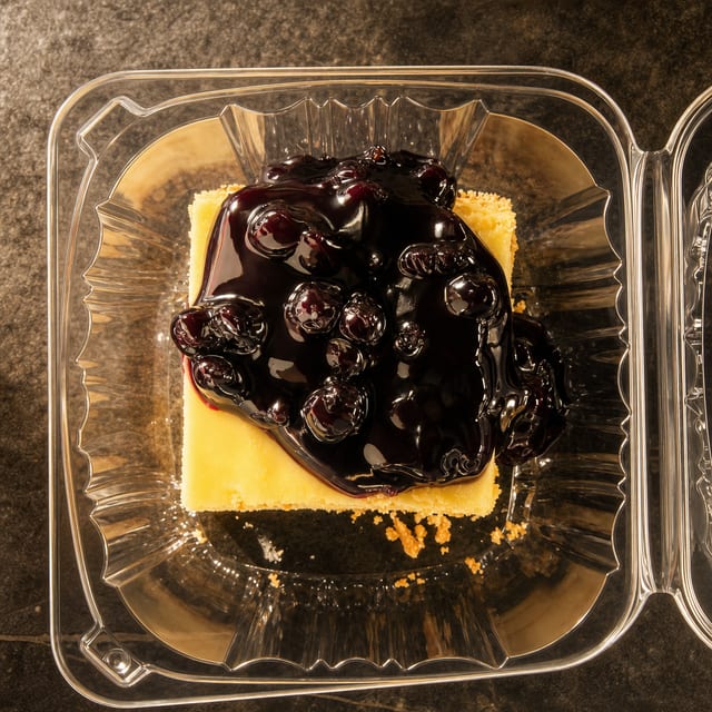 Blueberry Cheesecake.