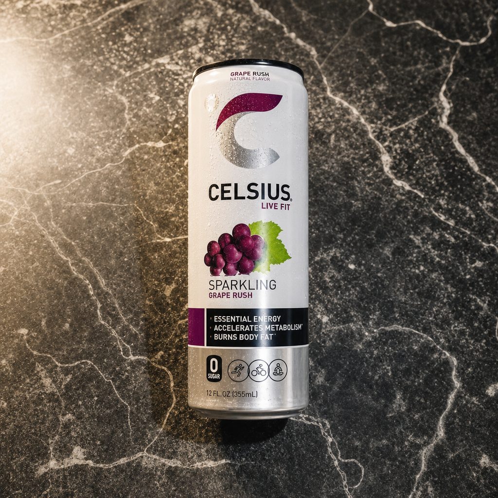 Celsius Grape Rush 12 Oz.