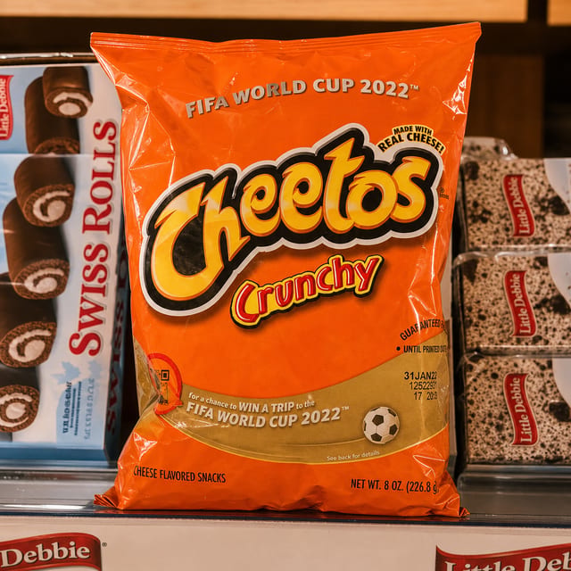 Cheetos Crunchy.