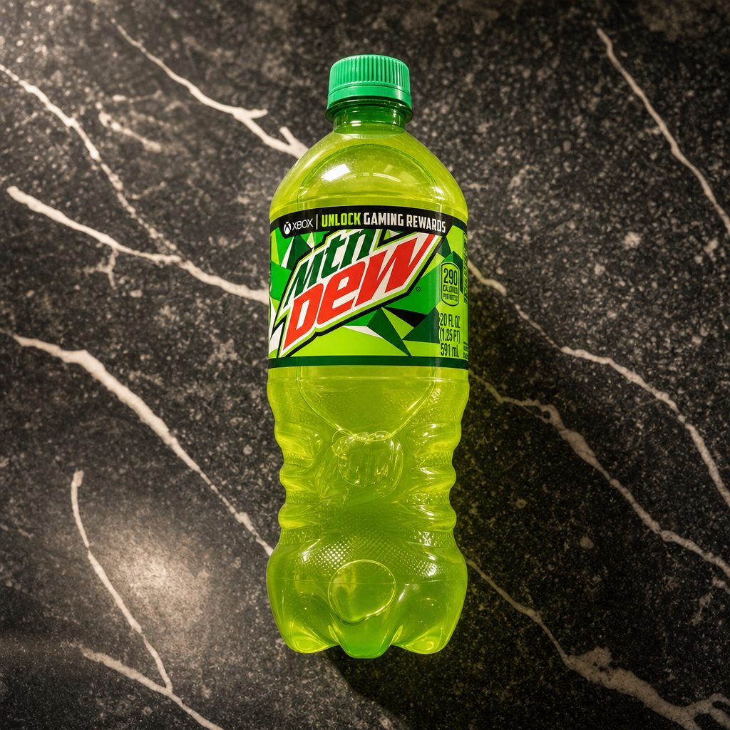 MTN Dew 20oz Bottle.