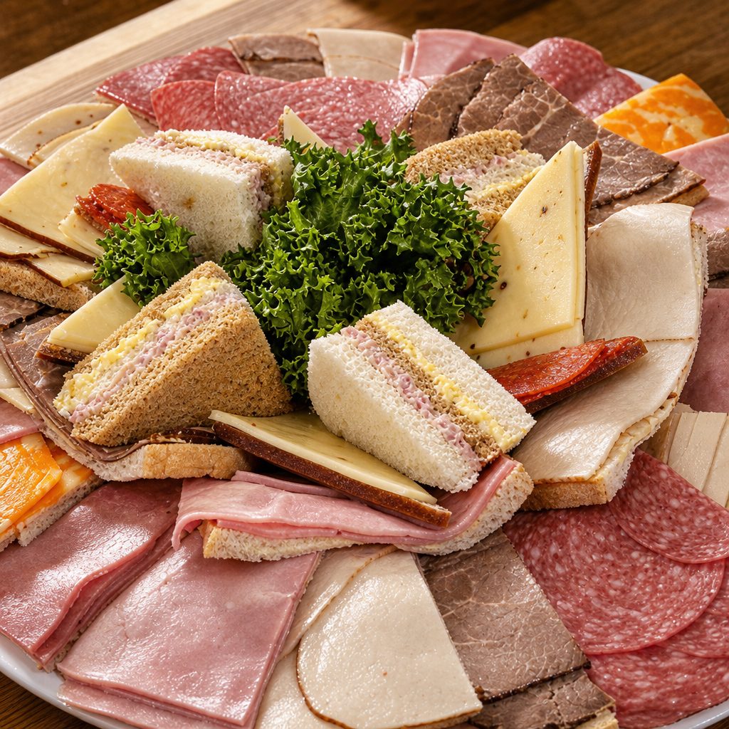 Extra Large (36 Sandwiches) (Serves 10-12).