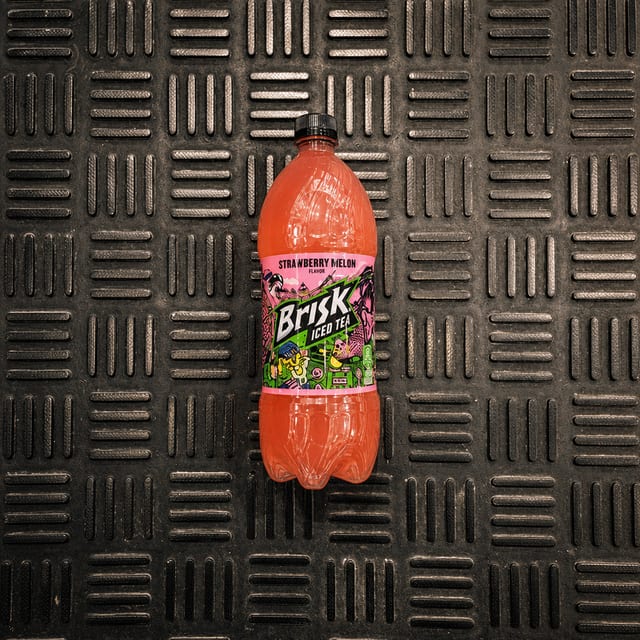 Brisk Iced Tea - Strawberry Melon.