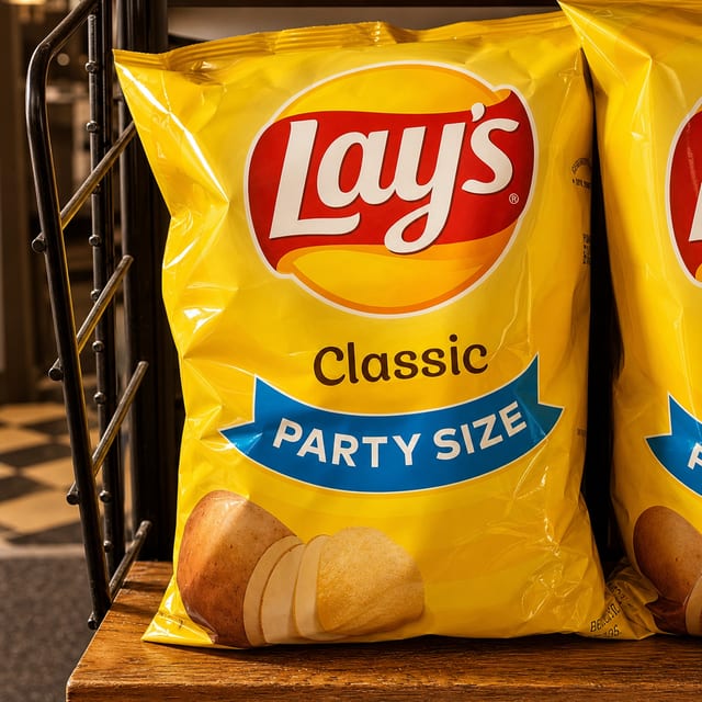 Party Size Lays Classic.
