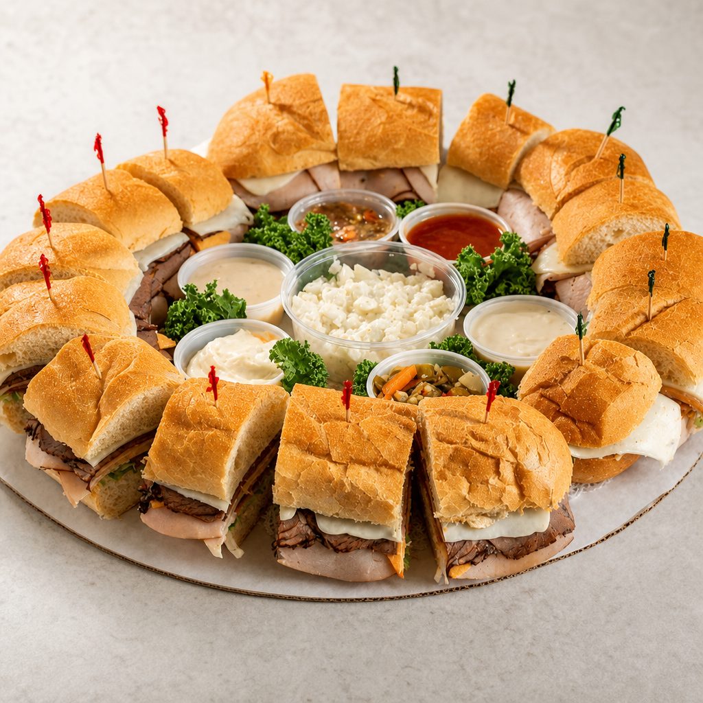 16 Piece "Party Submarine Tray" (Serves 8).
