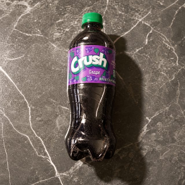 Crush Grape 20oz bottle.