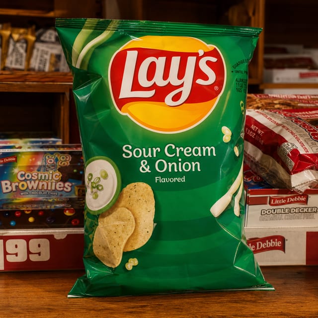 Lay's Sour Cream Onion.