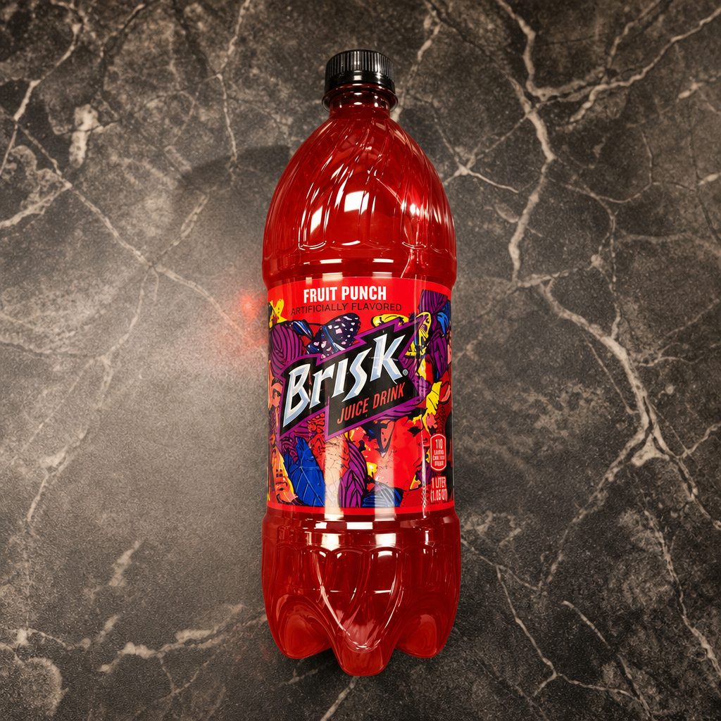 Brisk Iced Tea - Fruit Punch.